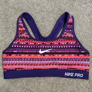 Nike Pro Dri Fit racerback sports bra